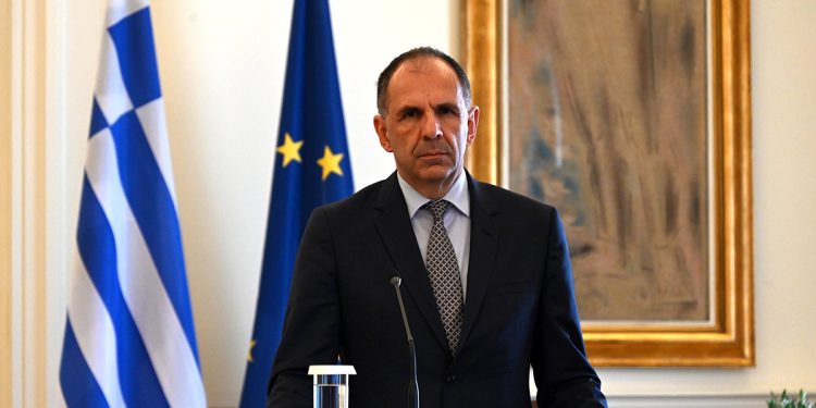 Greek Foreign Minister George Gerapetritis. (Reuters photo)