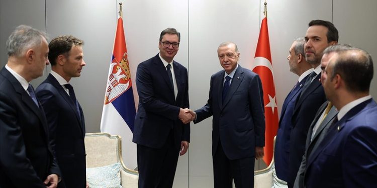 Turkish President Erdoğan meets with President of Serbia, Aleksandar Vucic (AA photo)